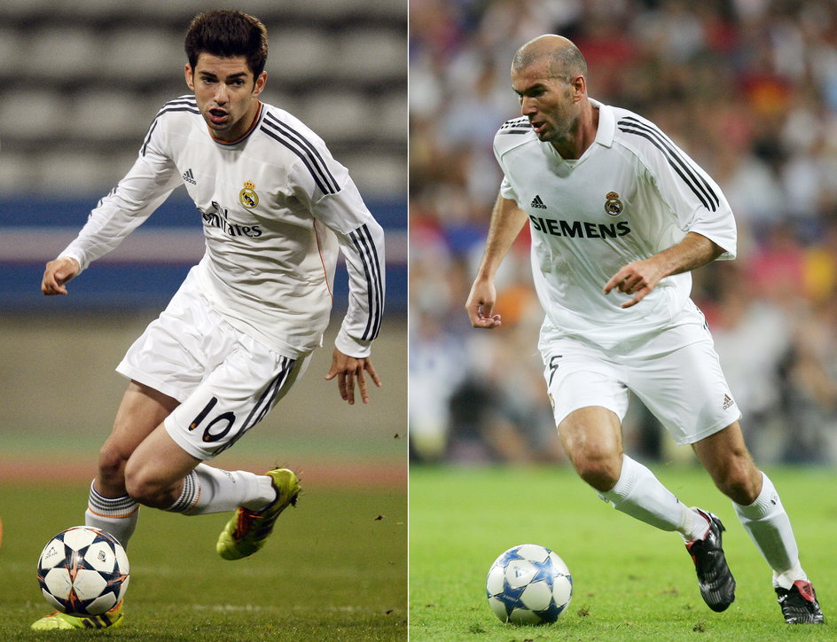 Zinedine i Enzo Zidane