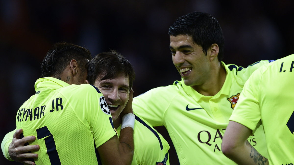 Neymar Jr, Lionel Messi, Luis Suarez 