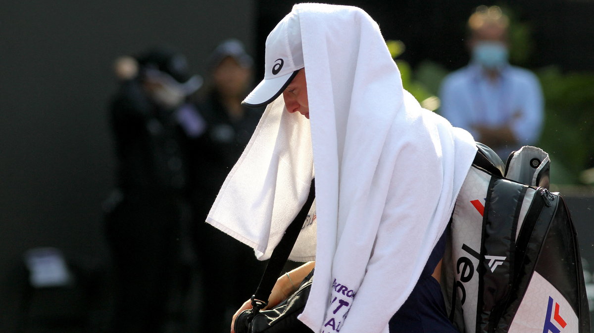 Iga Świątek długo przeżywała porażkę na otwarcie WTA Finals