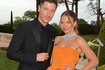 Robert Lewandowski i Anna Lewandowska na gali amfAR w Cannes