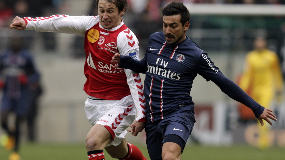 Grzegorz Krychowiak i Ezequiel Lavezzi