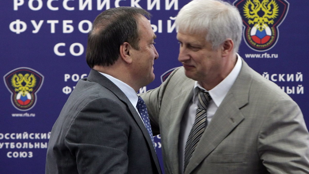 Siergiej Fursenko i Dick Advocaat