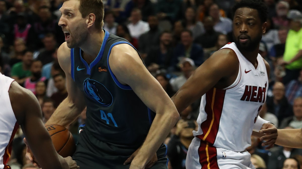 Dwyane Wade i Dirk Nowitzki 