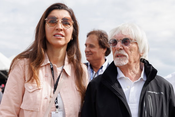 Bernie Ecclestone i Fabiana Flosi