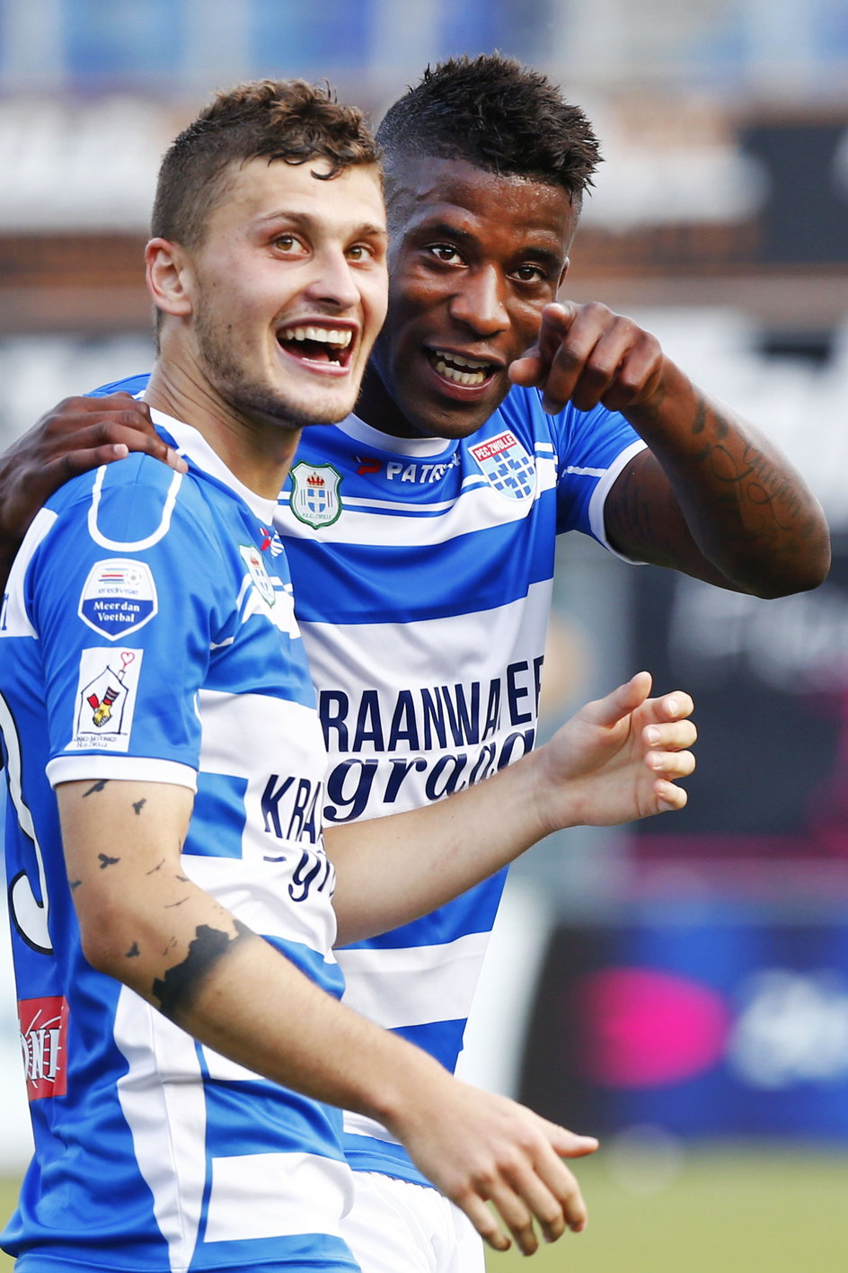 Mateusz Klich i Guyon Fernandez w barwach Zwolle