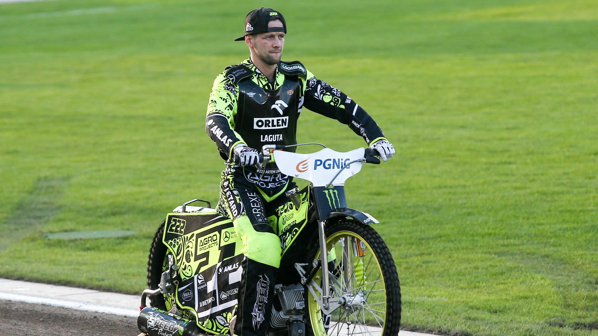 2021.08.07 Lublin Zuzel Grand Prix na zuzlu 2021 Orlen FIM SGP Polski N/z Artiom Laguta Foto Wojciech Szubartowski / PressFocus 2021.08.07 Lublin 2021 Orlen Lublin FIM SPEEDWAY GRAND PRIX OF POLAND Artiom Laguta Credit: Wojciech Szubartowski / PressFocus