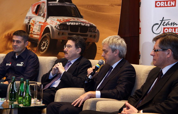Konferencja Orlen Team przed Rajdem Dakar 2011