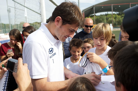 Iker Casillas uszczęśliwił dzieciaki