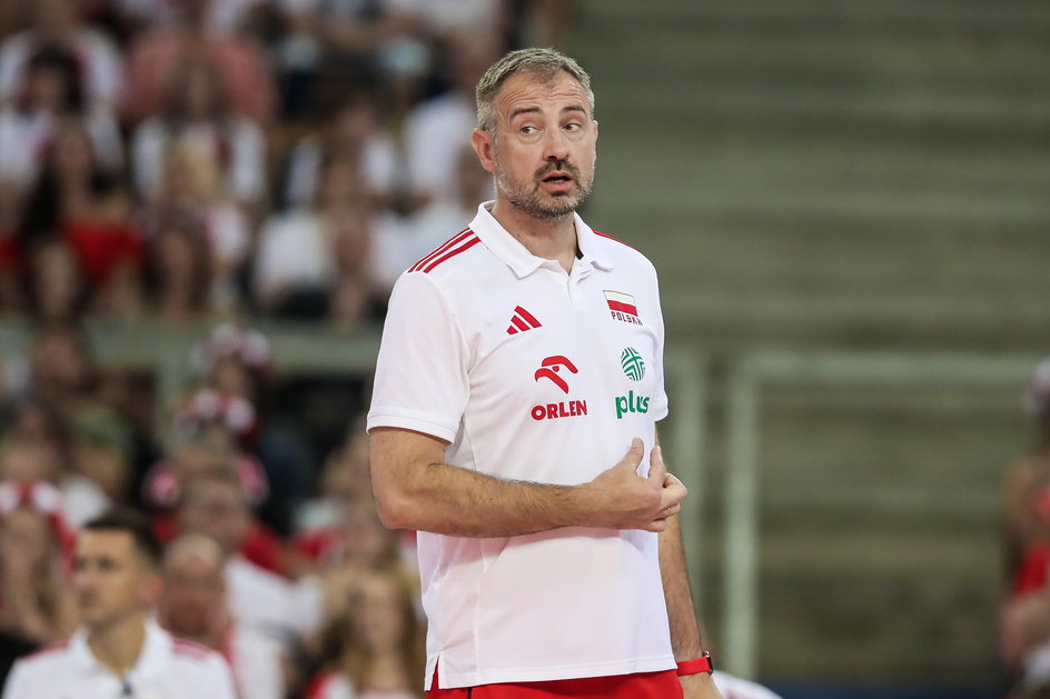Trener Nikola Grbić
