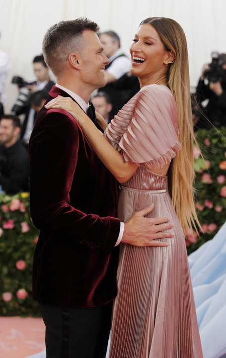 epa07552429 - USA NEW YORK MET GALA (2019 Met Gala at the Metropolitan Museum of Art)