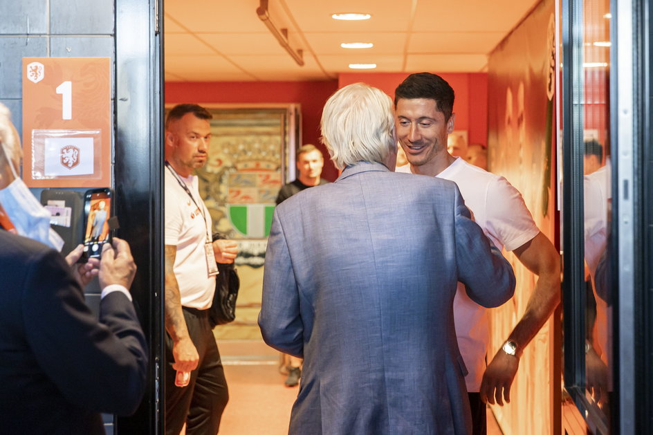 Leo Beenhakker i Robert Lewandowski