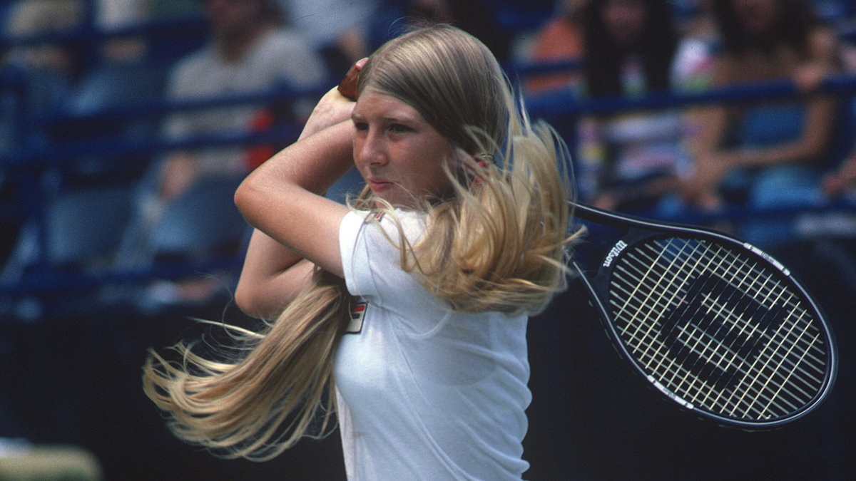 Andrea Jaeger podczas US Open (1980 r.)