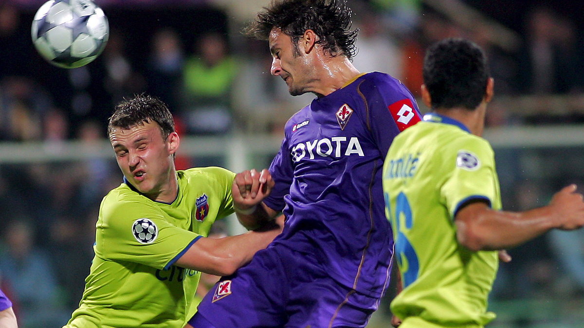 PIŁKA NOŻNA LIGA MISTRZÓW FIORENTINA STEAUA BUKARESZT