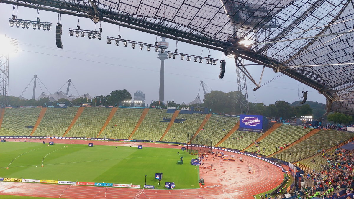 Ulewa nad Monachium paraliżuje lekkoatletyczne ME