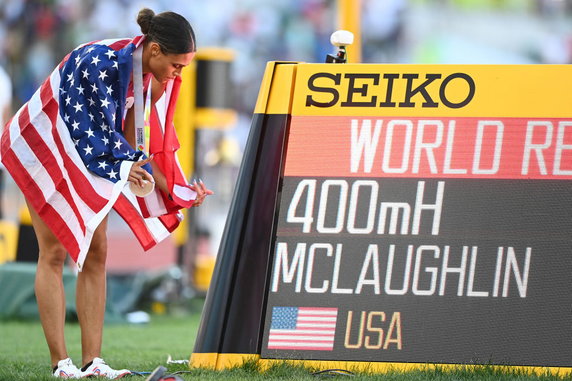  Sydney McLaughlin pobiła rekord świata w biegu na 400 m przez płotki! Amerykanka zaprezentowała się rewelacyjnie i oczywiście zdobyła złoty medal