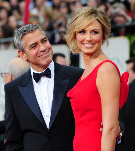 Stacy Keibler i George Clooney