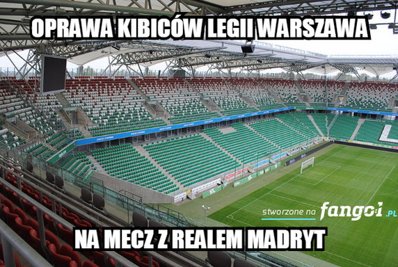 Liga Mistrzów: Legia Warszawa zremisowała z Realem Madryt - memy po meczu