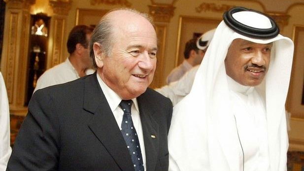 Sepp Blatter i Mohammed bin Hammam