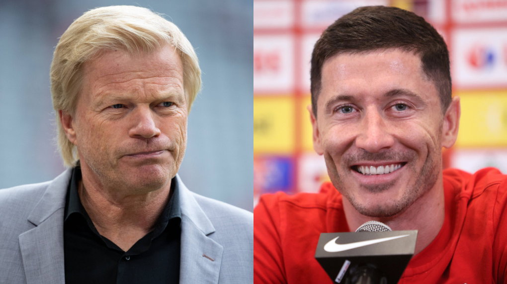 Oliver Kahn i Robert Lewandowski