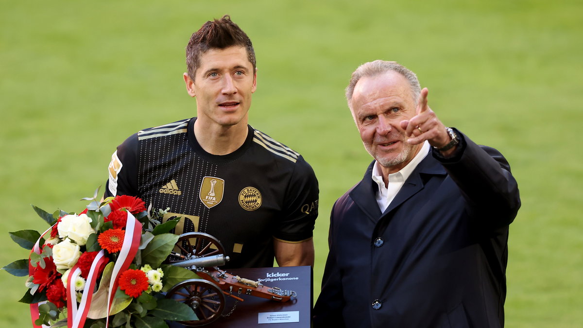 Karl-Heinz Rummenigge i Robert Lewandowski