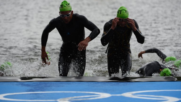 Triathlon podczas igrzysk w Londynie