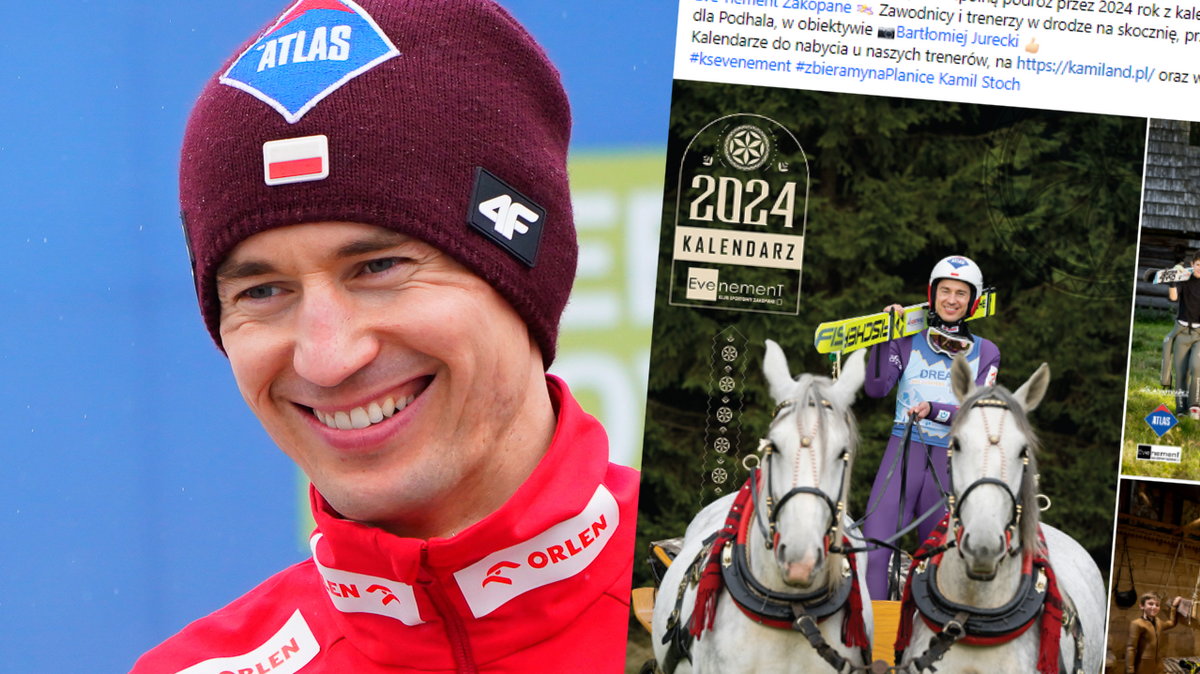 Kamil Stoch w nietypowej odsłonie