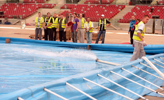 WINDSURFING HALOWY PŚ PRZYGOTOWANIA STADIONU NARODOWEGO (Basen na Stadionie Narodowym)