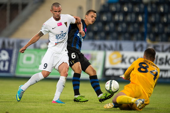 PIŁKA NOŻNA LIGA POLSKA ZAWISZA BYDGOSZCZ POGOŃ SZCZECIN