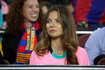 Anna Lewandowska na meczu FC Barcelona - Real Madryt