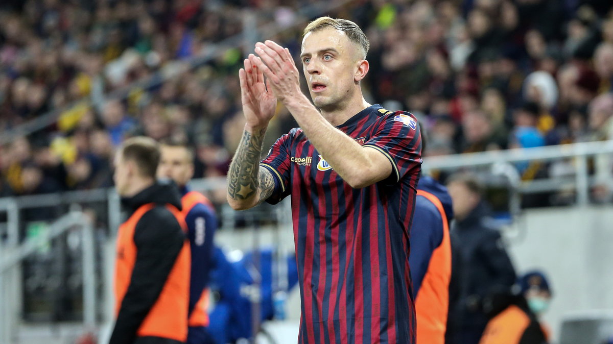 Kamil Grosicki - współtwórca historii Pogoni Szczecin.