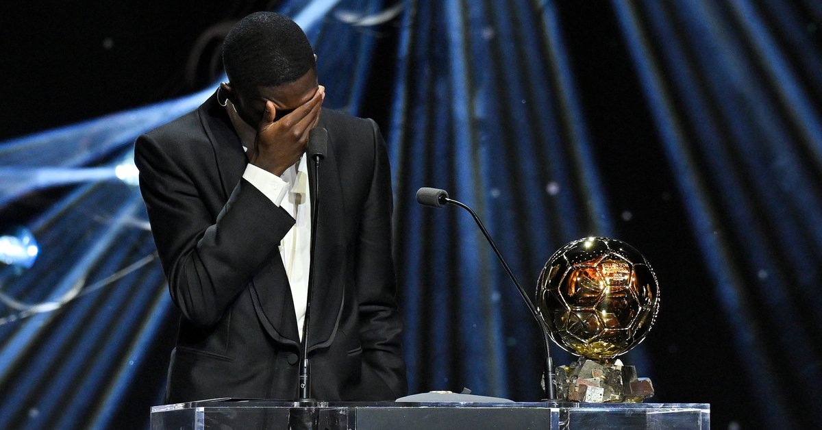 Tak zareagował Ousmane Dembele na zwycięstwo w Złotej Piłce