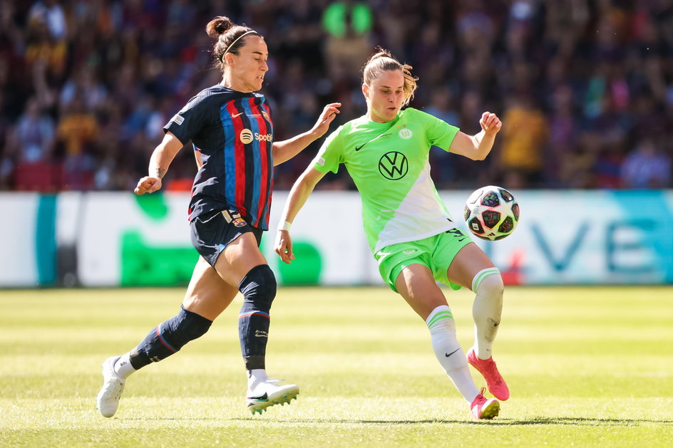 Ewa Pajor w barwach VfL Wolfsburg