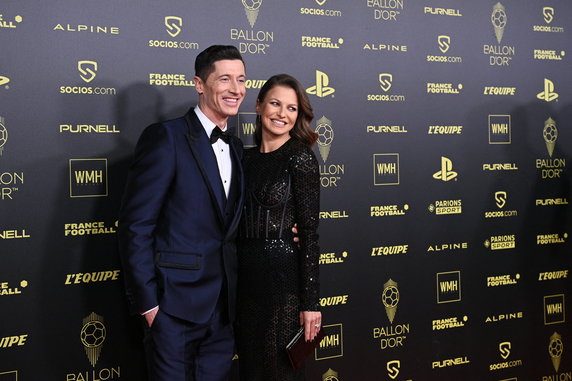 Robert Lewandowski i Anna Lewandowska