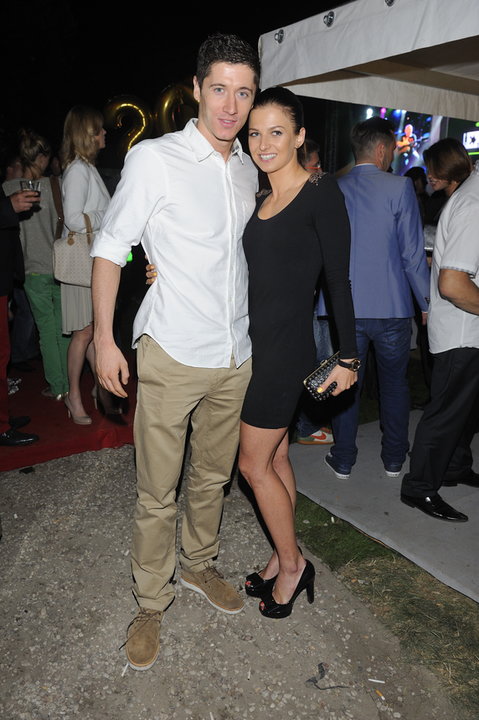 Robert Lewandowski i Anna Lewandowska