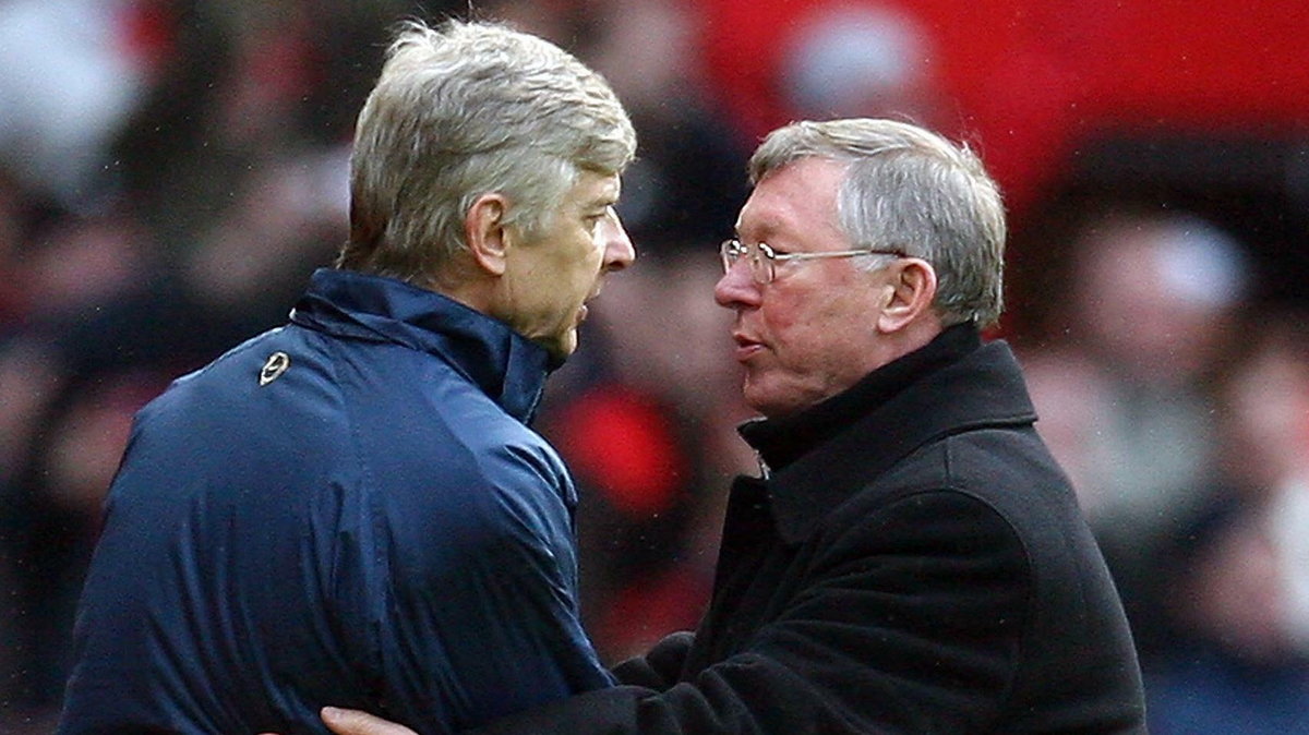 Arsene Wenger i sir Alex Ferguson