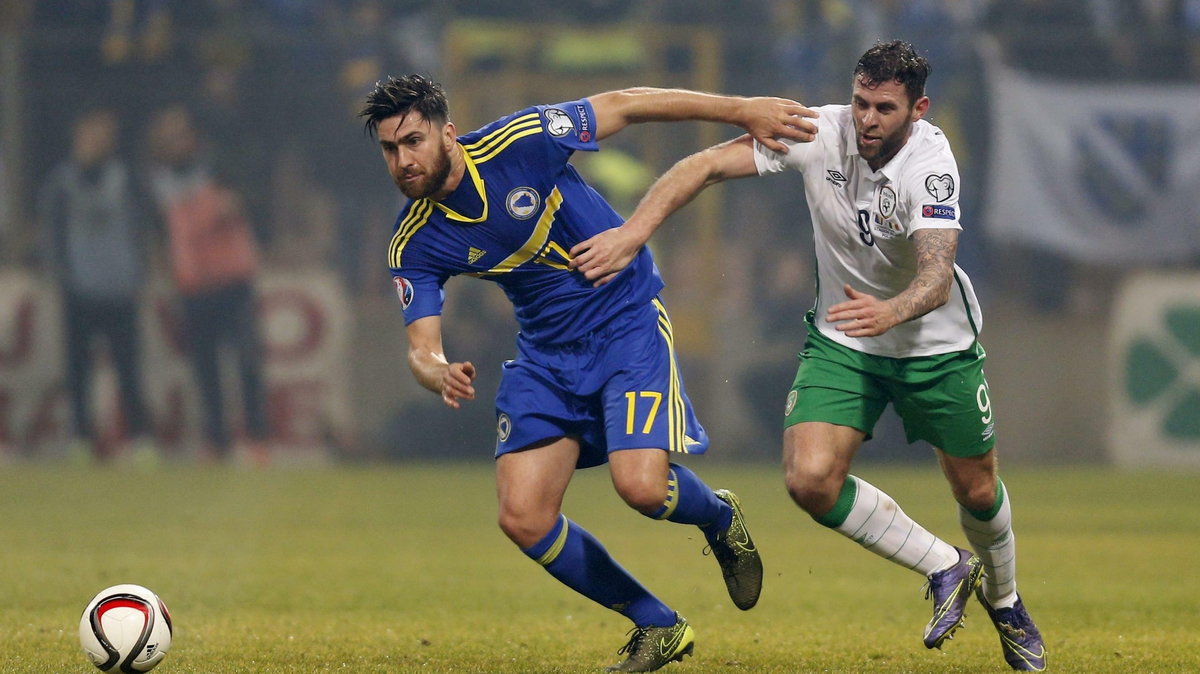 Bośnia Irlandia eliminacje EURO  2016