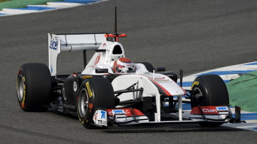 Bolid teamu Sauber