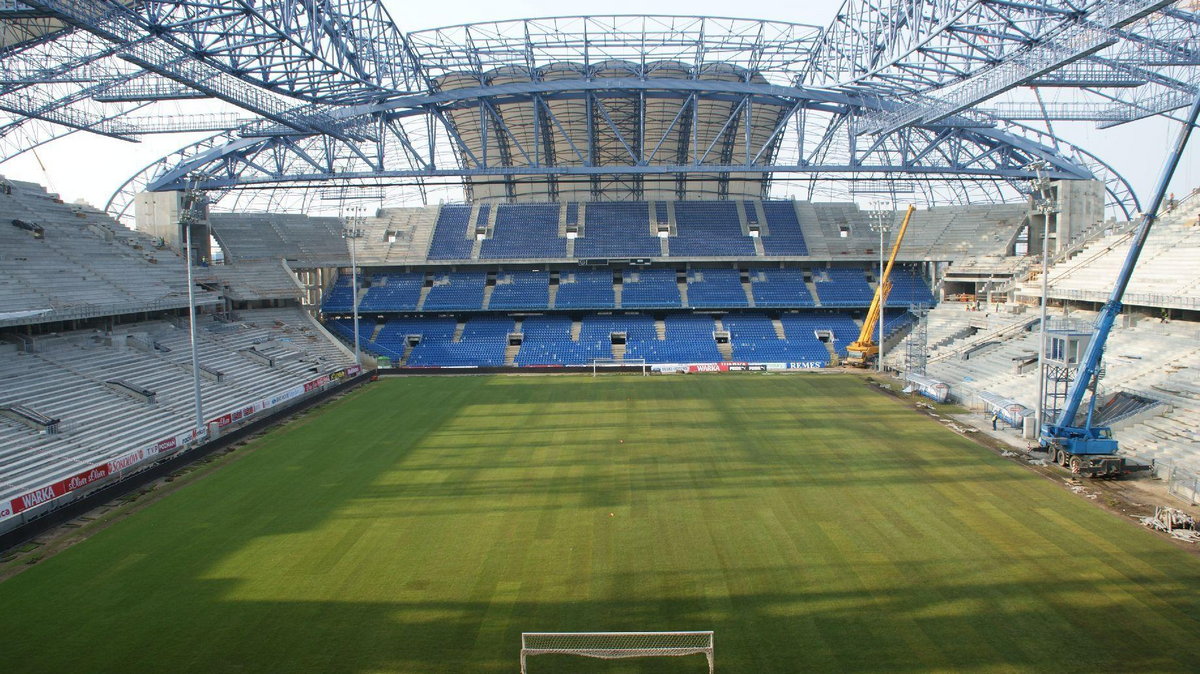 Budowa stadionu w Poznaniu (fot. Euro Poznań 2012)