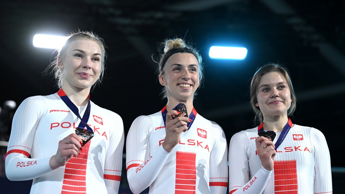 Urszula Łoś, Marlena Karwacka, Nikola Sibiak z brązem ME 2022 w sprincie drużynowym