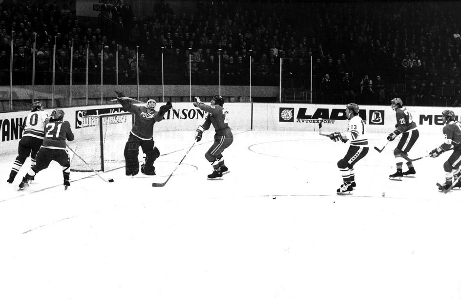 Mistrzostwa Świata w hokeju 1976. Mecz Polska - ZSRR