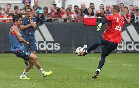 Robert Lewandowski, Niko Kovac i Manuel Neuer