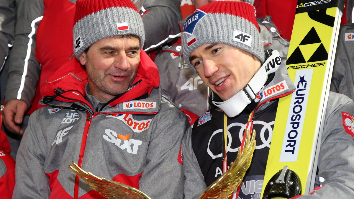 Kamil Stoch i Stefan Horngacher