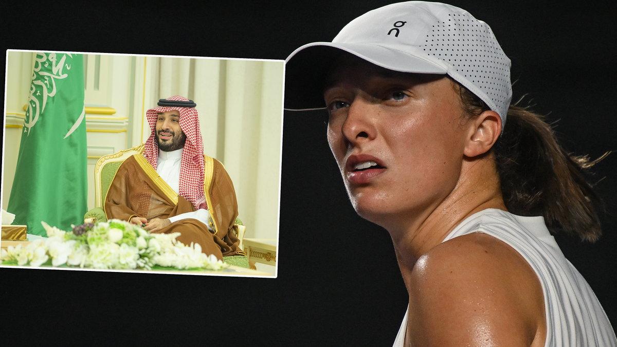 Muhammad ibn Salman i Iga Świątek