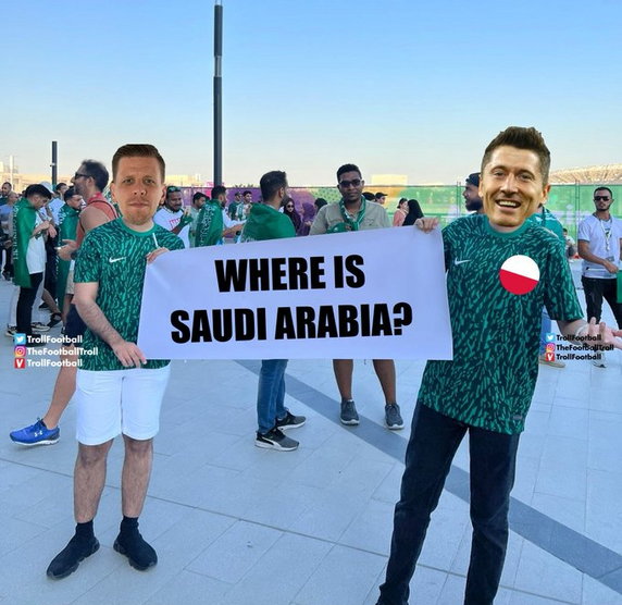 Memy po meczu Polska — Arabia Saudyjska