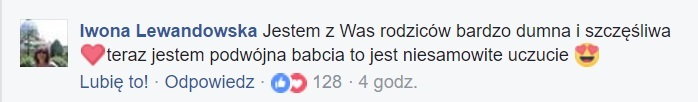 Komentarz mamy Roberta Lewandowskiego