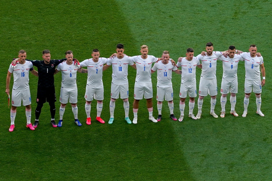 Reprezentacja Czech przed meczem z Holandią na Euro 2020