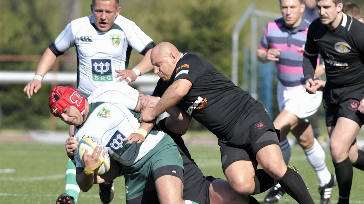 Arka Gdynia - Lechia Gdańsk, ekstraliga rugby