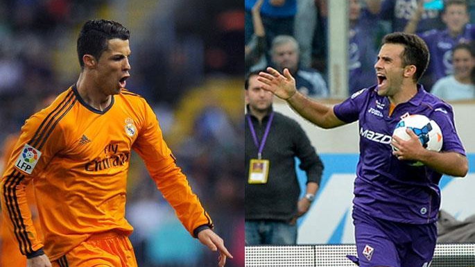 Cristiano Ronaldo i Giuseppe Rossi 