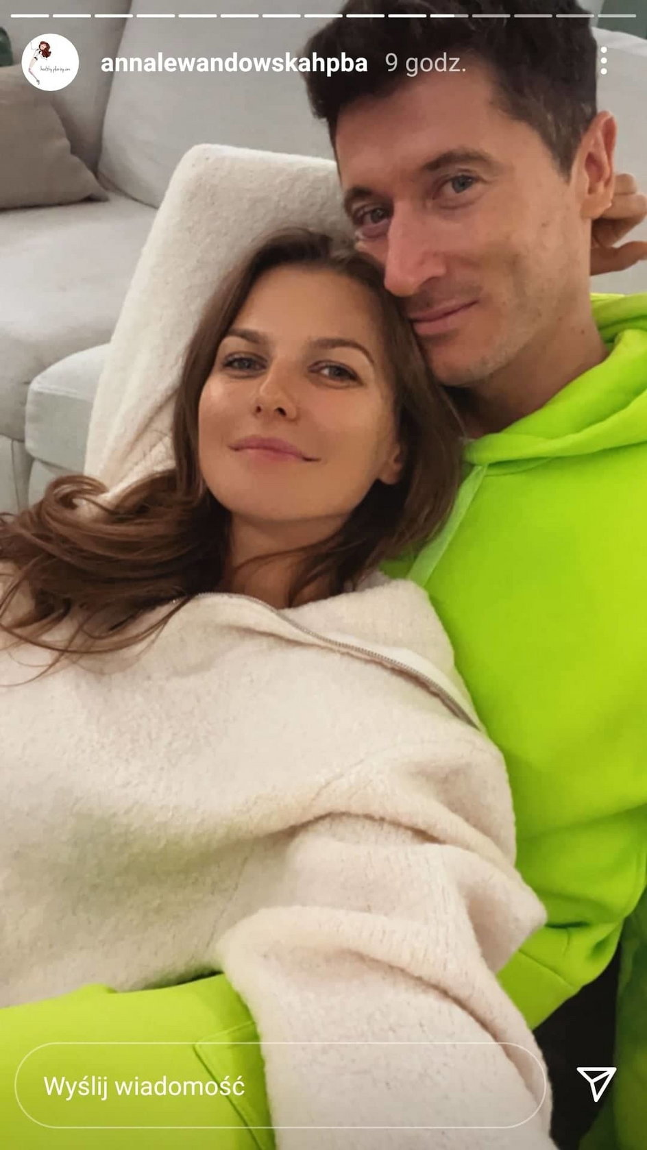 Anna Lewandowska pokazała, jak spędzała wieczór z mężem