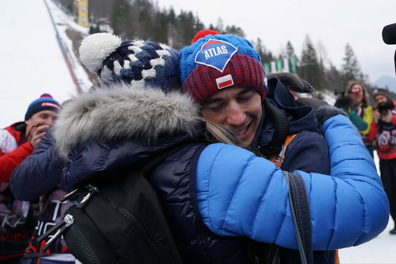 Kamil Stoch i Ewa Bilan-Stoch